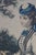 Blue Antique French Victorian La Mode Illustree Paris Fashion Magazine Print 16" For Sale - Image 8 of 13
