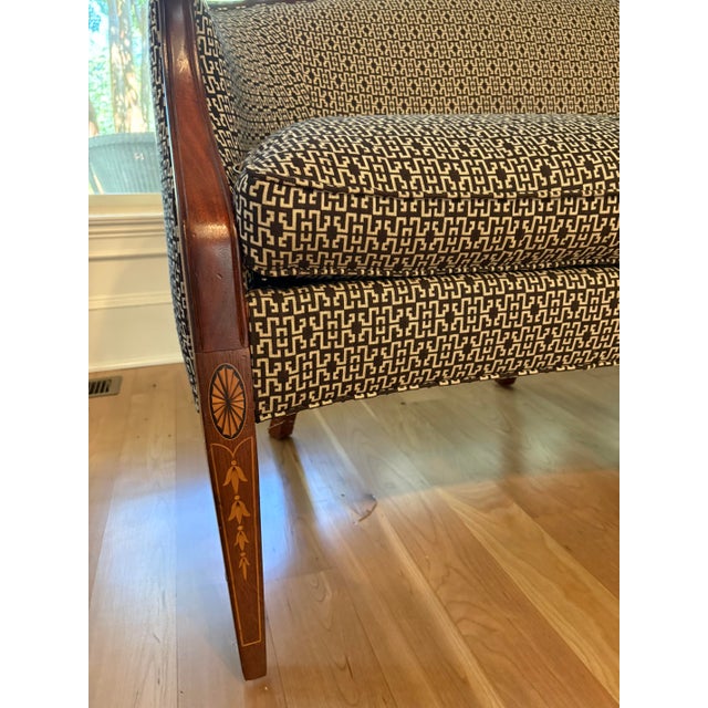 1990s 1990s Pair of Chippendale Bench Sofas For Sale - Image 5 of 12