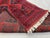 Red & Navy Geometric Medallion Tribal Runner Rug, 2'6" X 9'8" For Sale - Image 15 of 16