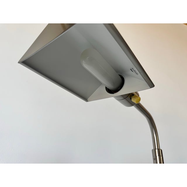 Mid-Century Modern Vintage George Hansen Metalarte - Spain Chrome Floor Lamps – A Pair For Sale - Image 3 of 12