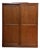 Large Parisian Wardrobe with Sliding Doors, 1940s For Sale