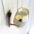 1960s Danish Modern Teak and Etched Glass Wall Sconce, 1960s For Sale - Image 5 of 12