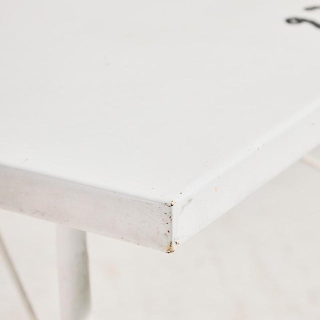 Industrial Vintage Folding Garden Table by Karasek, 1980s For Sale - Image 3 of 8