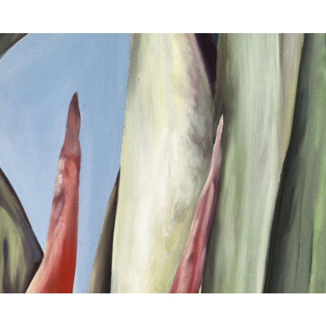 2000s "Red Ginger" Gallery Wrapped Oil Painting by Judith Moore For Sale - Image 4 of 10
