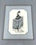 Erte "Gaby Deslys" Print Signed 6/300 Art Deco Serigraph Vintage Framed 30x36 Framed Size