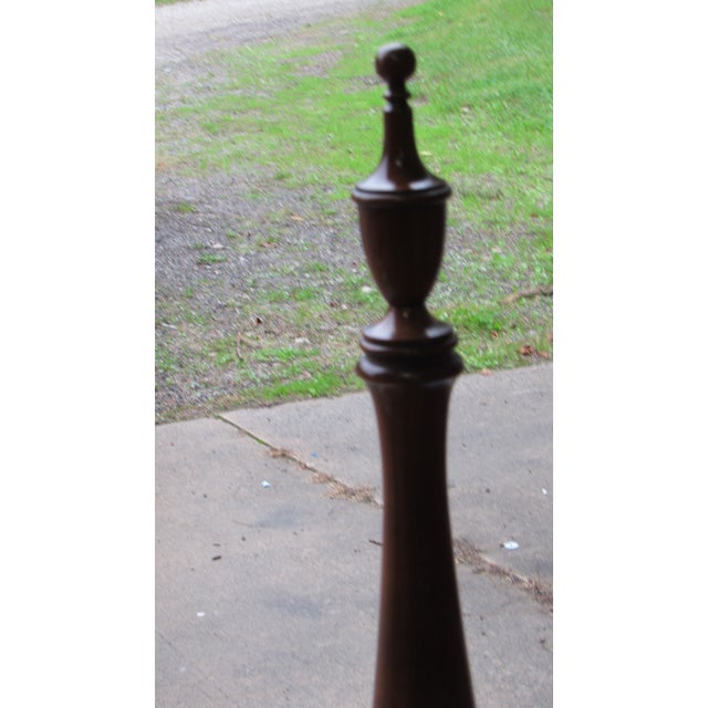 1980s Ethan Allen Cherry Full Double Poster Bed For Sale - Image 6 of 6