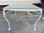 Vintage 1960s White Wrought Iron Glass Top Coffee Table For Sale In Boston - Image 6 of 9