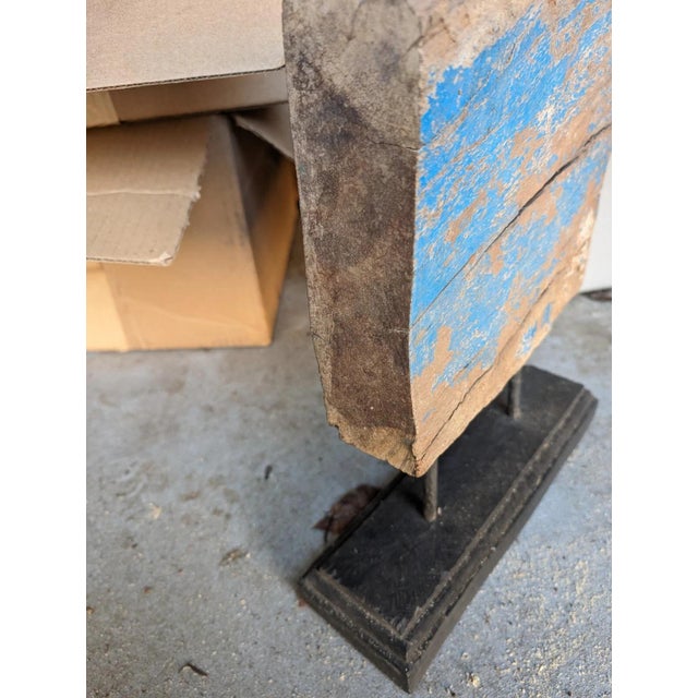 Indian Early 20th Century Antique Wooden Elephant Panel - India For Sale - Image 3 of 6