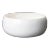 Mid 20th Century Oversized Large White Ceramic Bowl For Sale