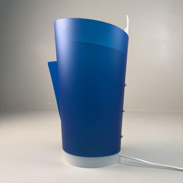 Blue Energy Light Table Lamp from Slamp, Italy, 1990s For Sale - Image 6 of 10