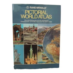 Pictorial World Atlas Rand McNally Hardcover Sept 1 1980 by Brian Price