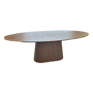 Mid Century Modern Oval Dining Table For Sale