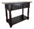 Spanish Carved Oak Console Table with Drawers, 1880 For Sale