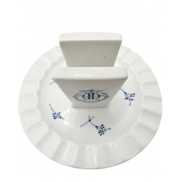 Vintage Hotel d'Angleterre Copenhagen Denmark Ashtray Match Holder Dish For Sale - Image 4 of 11