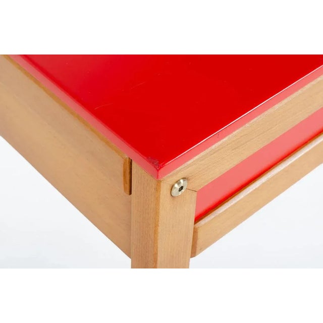 Wood Console Table by Andre Sornay, 1960s For Sale - Image 7 of 13