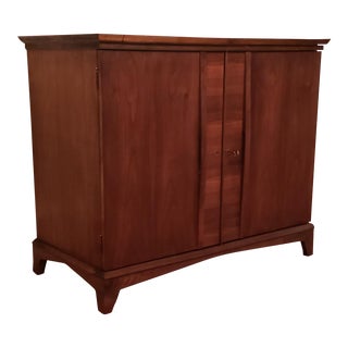 Mid-Century Modern Walnut Dry Bar For Sale