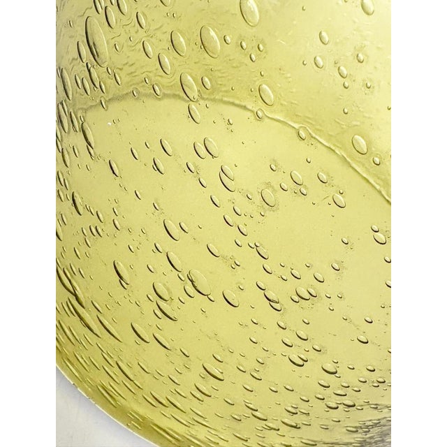 Gold Vide-Poche in Blown Glass from Biot, France, 1970 For Sale - Image 8 of 18