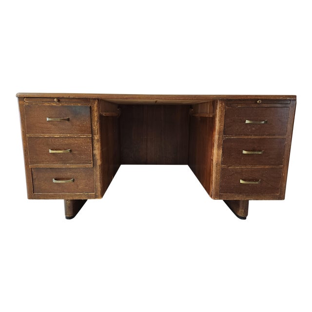 Late 20th Century Vintage Teacher Desk Chairish