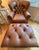 Ralph Lauren Chair and Ottoman Set in Saddle Toned Leather For Sale - Image 16 of 18