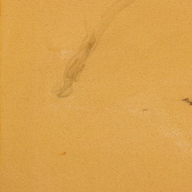 I Contain Multitudes - Minimalist Yellow Abstract Textural Original Artwork by Taylour Martin For Sale - Image 4 of 9