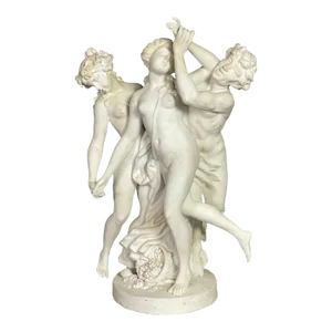 French Bisque Porcelain Centerpiece