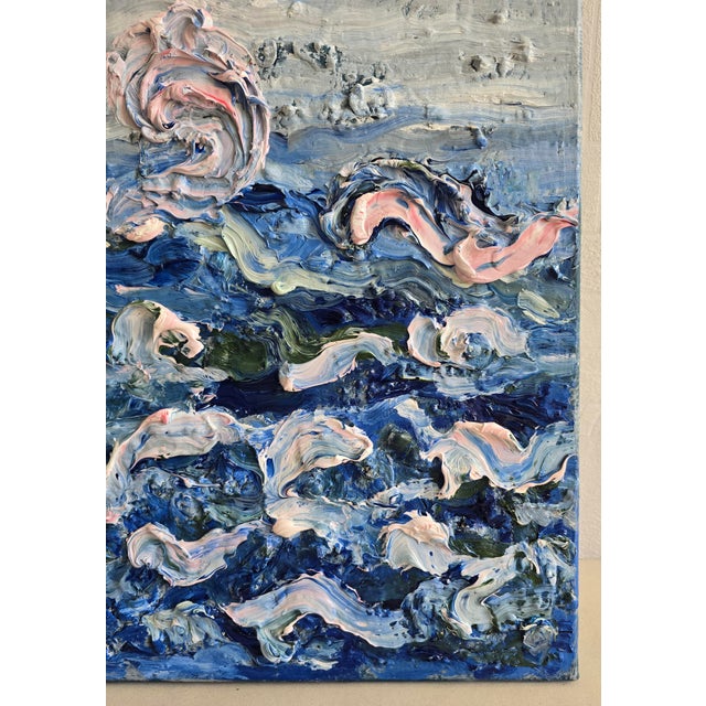 Abstract Atlantic Ocean — Original Abstract Seascape by Diane Grant For Sale - Image 3 of 7