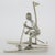 Vintage Italian Handmade Genuine Silver Slalom Skier Figurine, 1970s For Sale - Image 6 of 14
