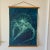 Blue Original Vintage Natural Curiosities Sealife Print, Electric Blue and Green For Sale - Image 8 of 8