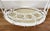 20th Century Boho Chic White Wicker and Bamboo Handled Drink Tray For Sale In Houston - Image 6 of 13