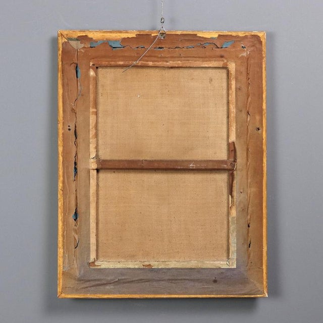 Portrait of Marie Antoinette of Habsburg-Lorraine, Crayon on Paper on Canvas, Framed For Sale - Image 9 of 10