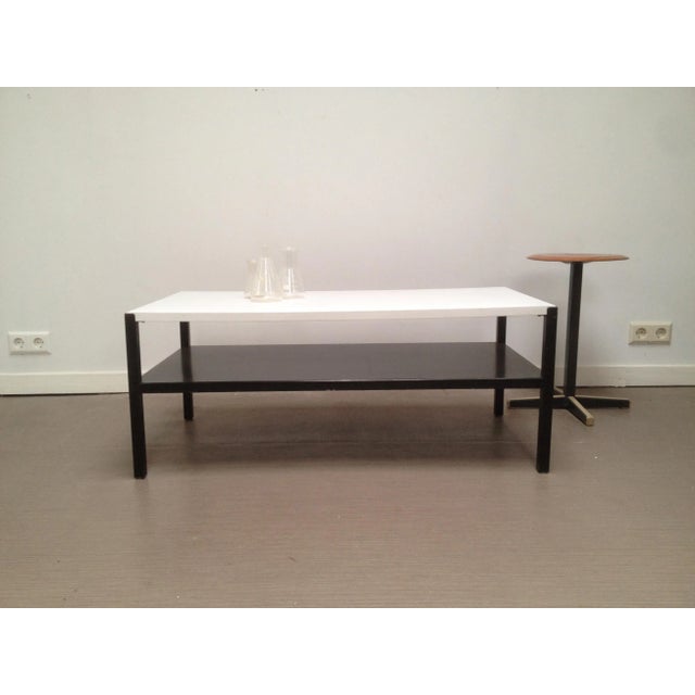 Black Coffee Table by Wim Rietveld for Ahrend de CIrkel, 1960 For Sale - Image 8 of 8