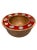 Wood Bowl Hand Carved One-of-a-Kind Trimmed With Antler Horn Slices For Sale - Image 11 of 11