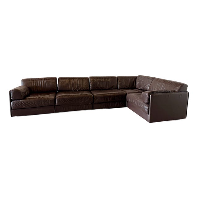 DS 76 Modular Sofa from de Sede, 1970s, Set of 5 For Sale
