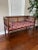 Mid-Century Modern 1950s Vintage Mid-Century Modern Cane Back Bench For Sale - Image 3 of 10