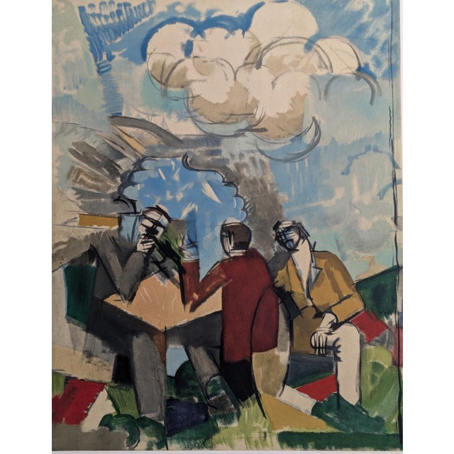 Roger de la Fresnaye, Conquest of the Air, Lithograph, 1968 For Sale - Image 6 of 6
