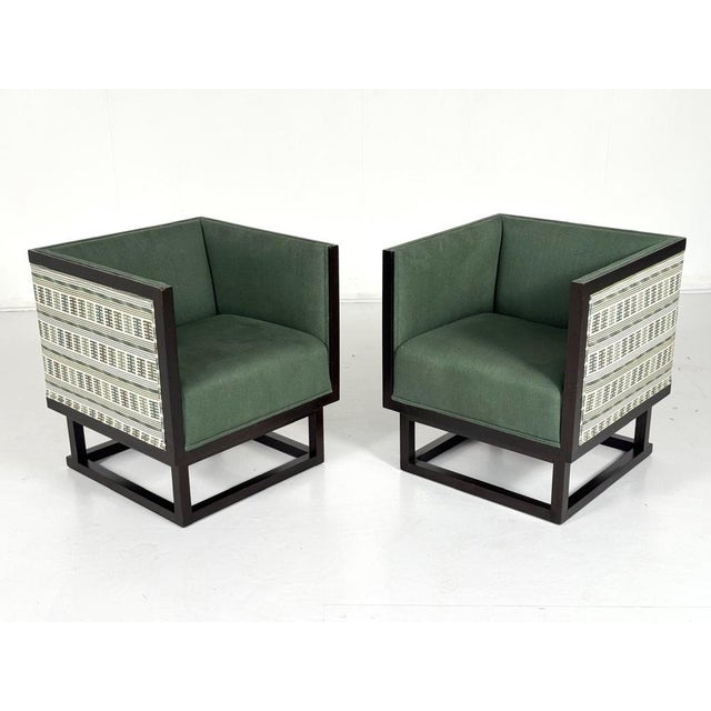 Cabinett Chairs by Josef Hoffmann for Wittmann, 1980s, Set of 2 For Sale - Image 9 of 9