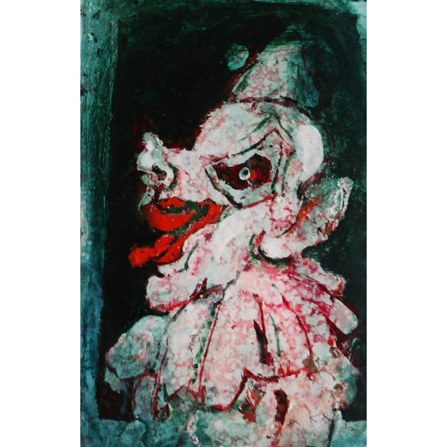 Andrzej Kreutz-Majewski, The Head, 1996, Oil and Mixed Media on Paper For Sale - Image 6 of 7