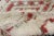 Mid 20th Century Vintage Beni Ouarain Moroccan Rug in White, Ivory, Taupe, Green and Rose Colors For Sale - Image 5 of 13
