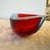 1970s Seguso Space Age Sommerso Red and Blue Murano Glass Bowl For Sale - Image 10 of 12