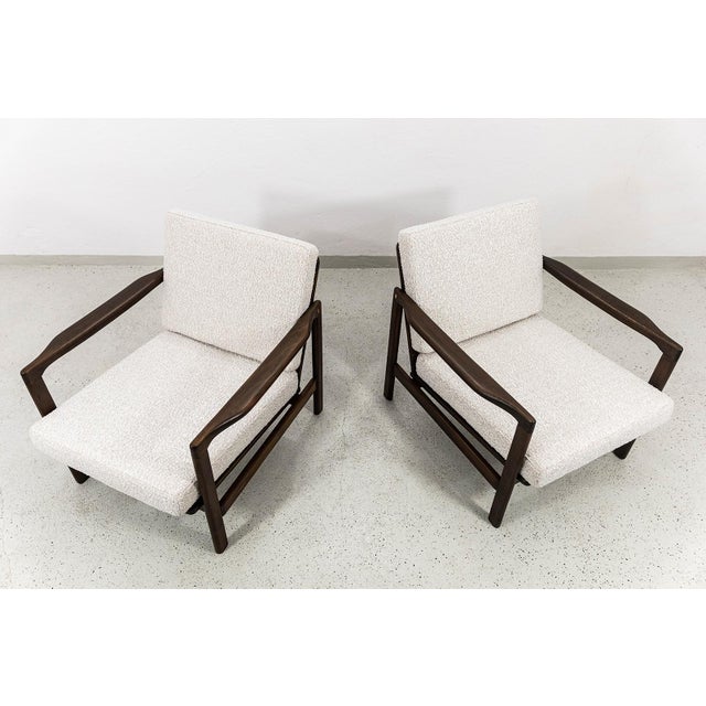 Mid-Century Modern Armchairs from Zenon Bączyk, 1960s, Set of 2 For Sale - Image 9 of 14
