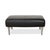 Model 1600 Ottoman in Black Leather from Rolf Benz For Sale - Image 6 of 10