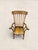 English Antique English Windsor Style Country Armchair For Sale - Image 3 of 11