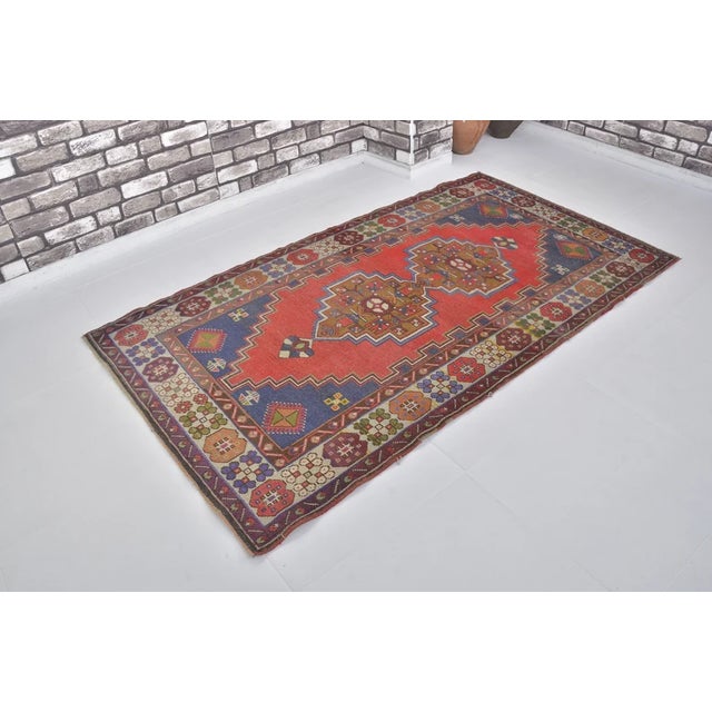 Textile Oushak Handknotted Area Carpet For Sale - Image 7 of 10