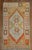 Mid 20th Century Vintage Zabihi Collection Turkish Orange Anatolian Small Rug For Sale - Image 5 of 6