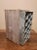 Wood Rustic Patinated Galvanized Steel Honeycomb & Wooden Case Fourteen Wine Bottle Holder Rack For Sale - Image 7 of 11