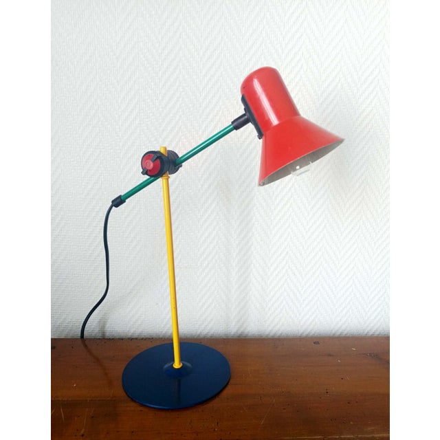 Vintage Table Lamp from Veneta Lumi, 1980 For Sale - Image 3 of 13