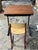 Vintage School Desk with Chair, 1980s, Set of 2 For Sale - Image 6 of 7