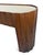 Scalloped Oval Wood Console Table For Sale In Los Angeles - Image 6 of 15