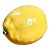 Vintage Italian Yellow Ceramic Lemon For Sale