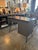 Vintage Metal Desk With Walnut Top For Sale - Image 4 of 8